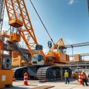 Podstawy bezpieczeństwa i normy dla dźwigów i żurawi: szkolenia, systemy, eksploatacja