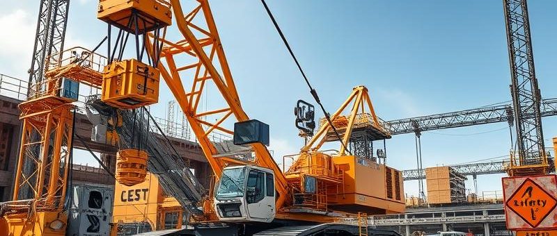 Podstawy bezpieczeństwa i normy dla dźwigów i żurawi: szkolenia, systemy, eksploatacja