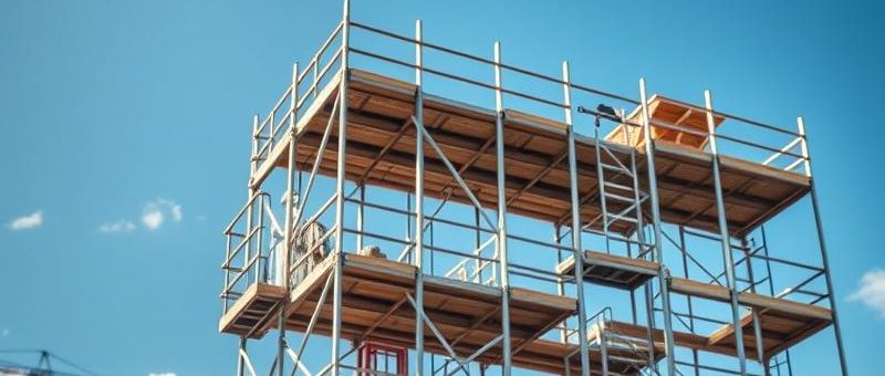 Jak wybrać odpowiednie rusztowanie do prac na wysokości?