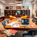 Rodzaje kursów projektowania wnętrz: stacjonarne, online i hybrydowe