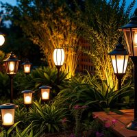 Pomysły na oświetlenie ogrodu: lampy, style i nowoczesne rozwiązania