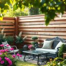 Przewodnik po płotach i meblach ogrodowych: styl, montaż i pielęgnacja